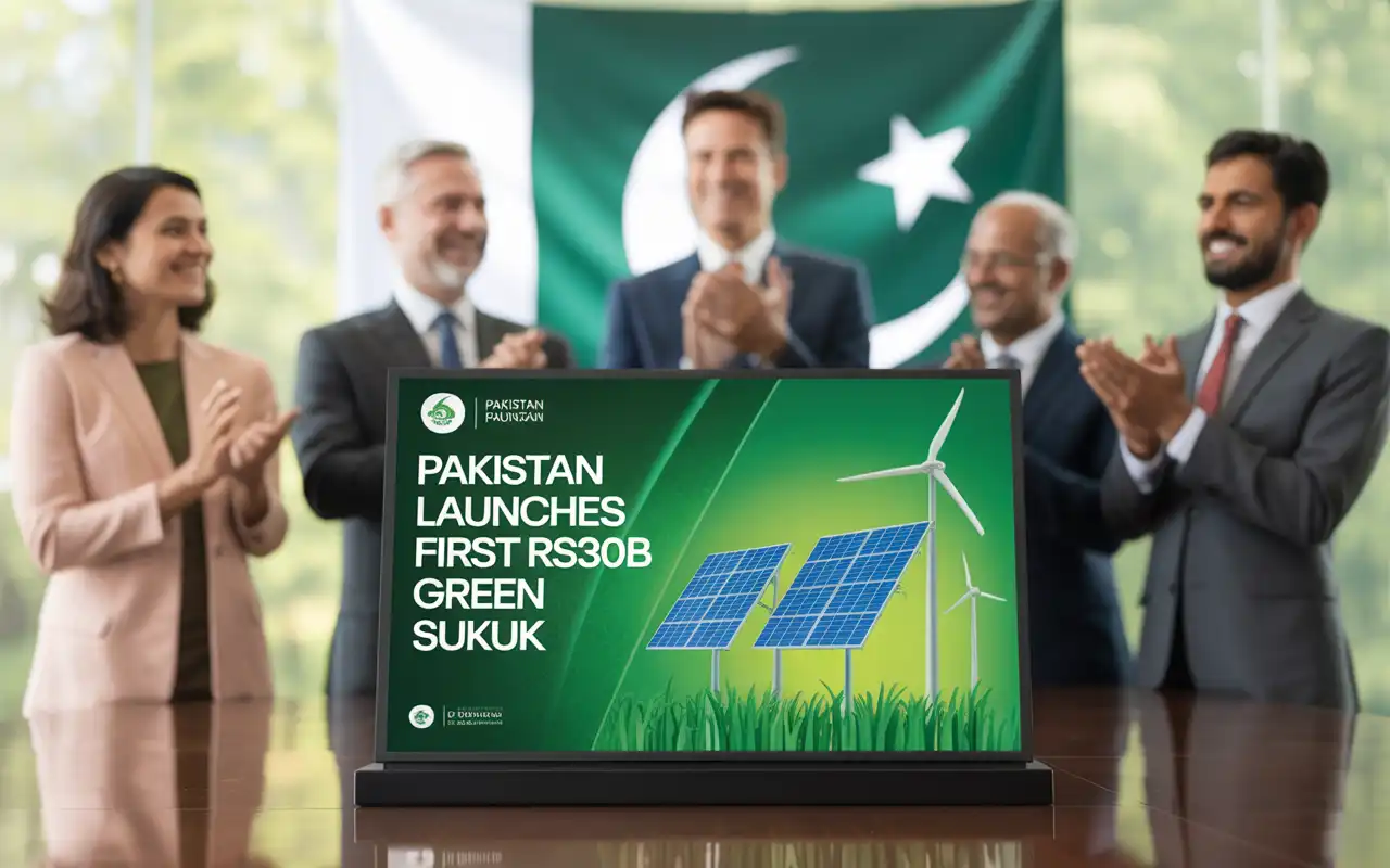 Pakistan Launches First Rs30B Green Sukuk for Renewable Energy Projects