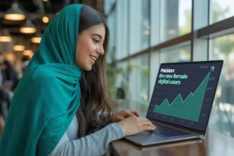 Pakistan digital gender divide 2024
