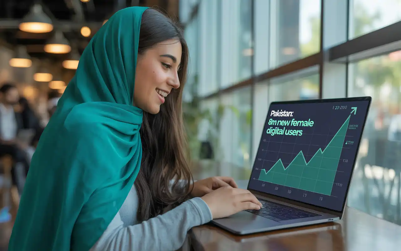 Pakistan digital gender divide 2024