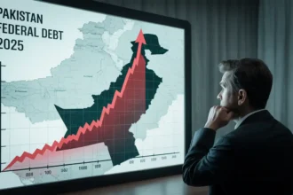 Pakistan federal debt 2025