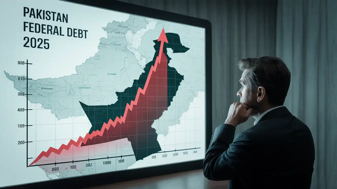 Pakistan federal debt 2025