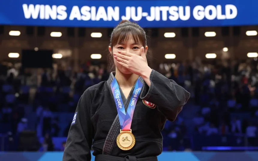 Wins Asian Ju-Jitsu Gold