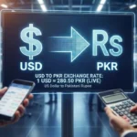 USD to PKR Exchange Rate