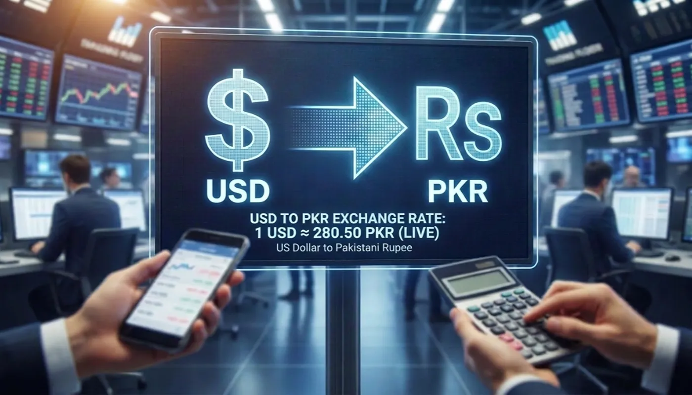 USD to PKR Exchange Rate