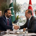 Pakistan and Turkiye interior ministers signing security cooperation agreement in Istanbul October 2026